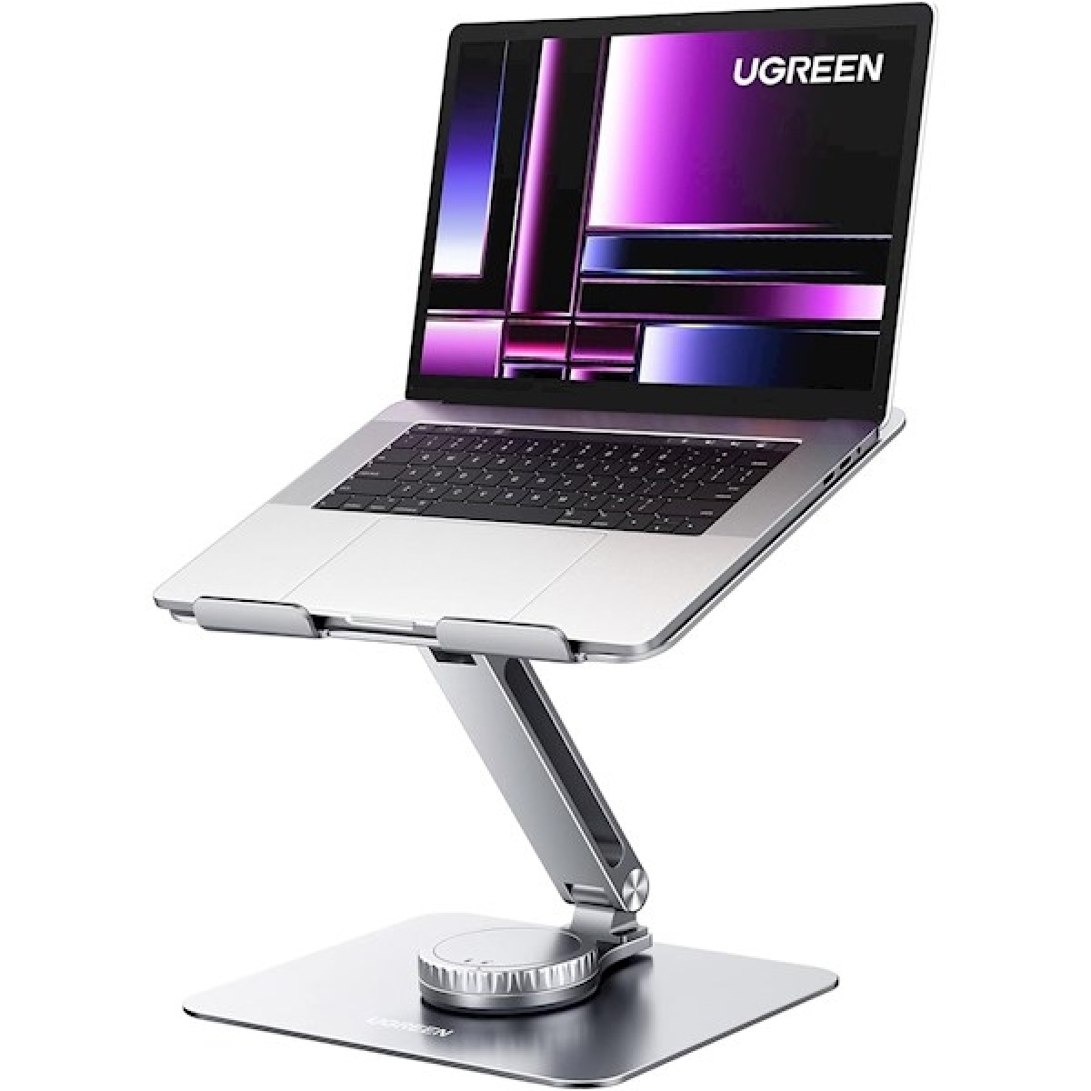 UGREEN Βάση για Laptop 11"-17' έως 5kg Πλήρους Περιστροφής Γκρι LP592 / 90849 - Image 4