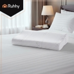 Ορθοπεδικό Μαξιλάρι Ύπνου Memory Foam 49x30x9,5cm Λευκό 00026039 - Image 3