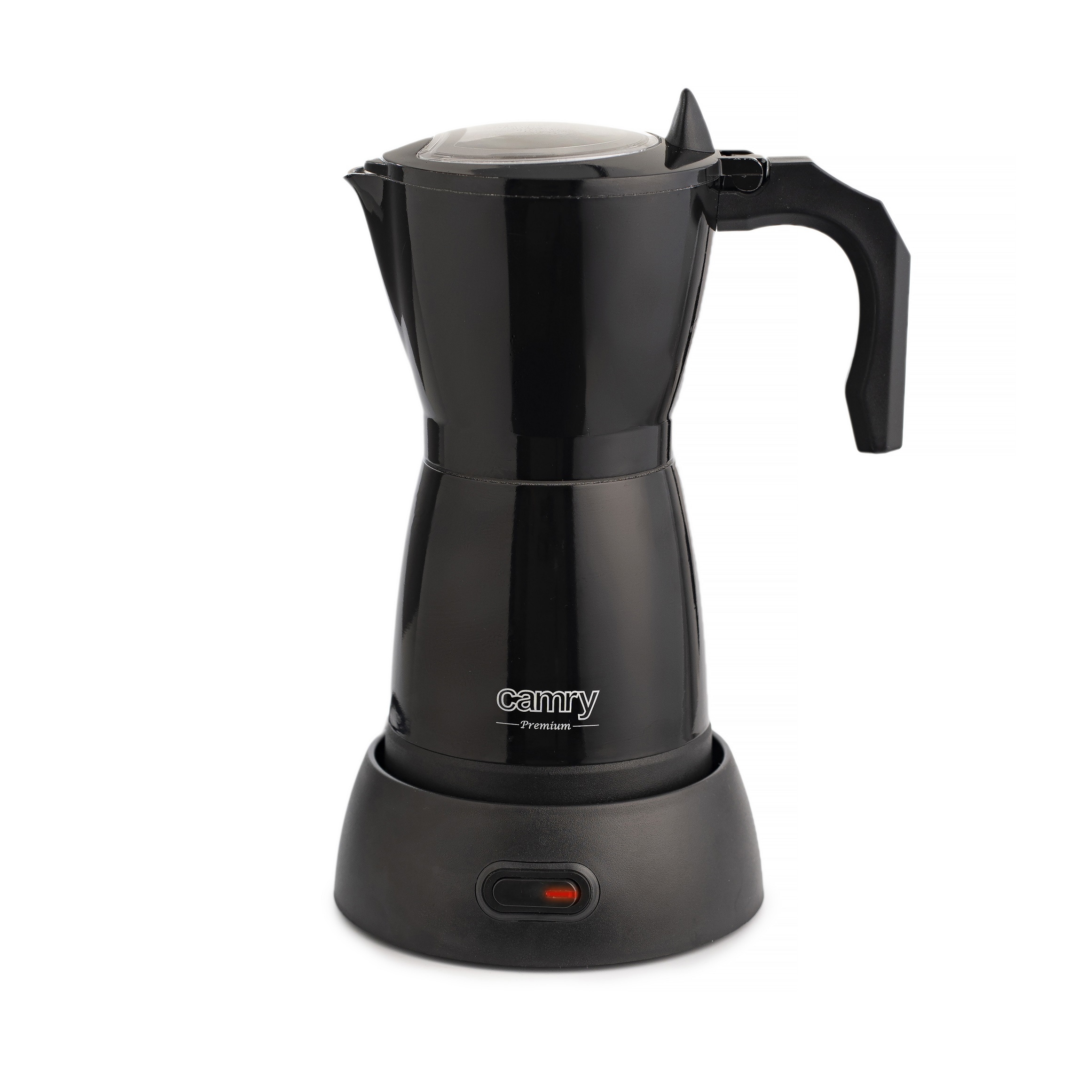 Camry Electric Moka Ηλεκτρικό Μπρίκι Espresso 480W 6 Φλιτζάνια 300 Ml Μαύρο Cr_4415B