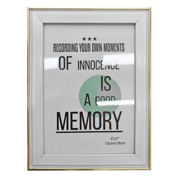 Κορνίζα Πλαστική Τύπου Αλουμινίου 13x18cm Homie 322061 - 1 τμχ