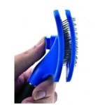 Wahl Pet X-Large Self-Cleaning Slicker Brush 2999-7320 Βούρτσα Κατοικιδίων Αυτοκαθαριζόμενη Μπλε - Image 2