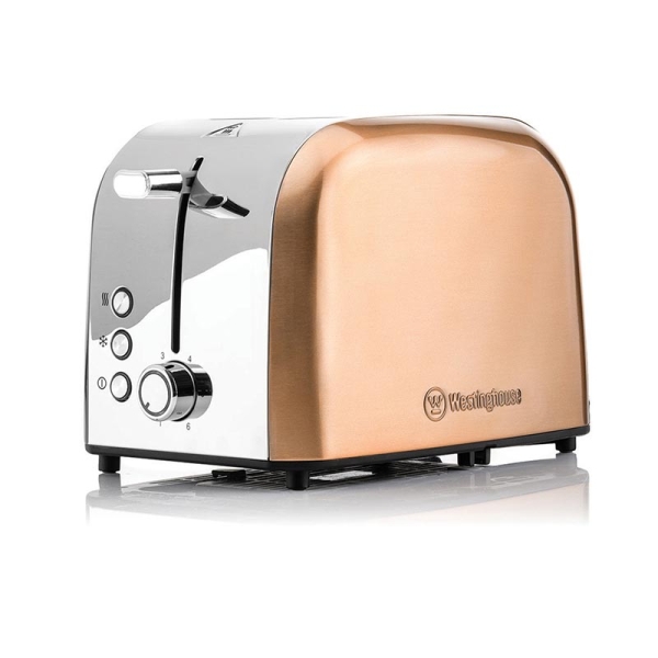 WESTINGHOUSE WKTT625RG Φρυγανιέρα 2 Θέσεων 900W Ροζ Χρυσό