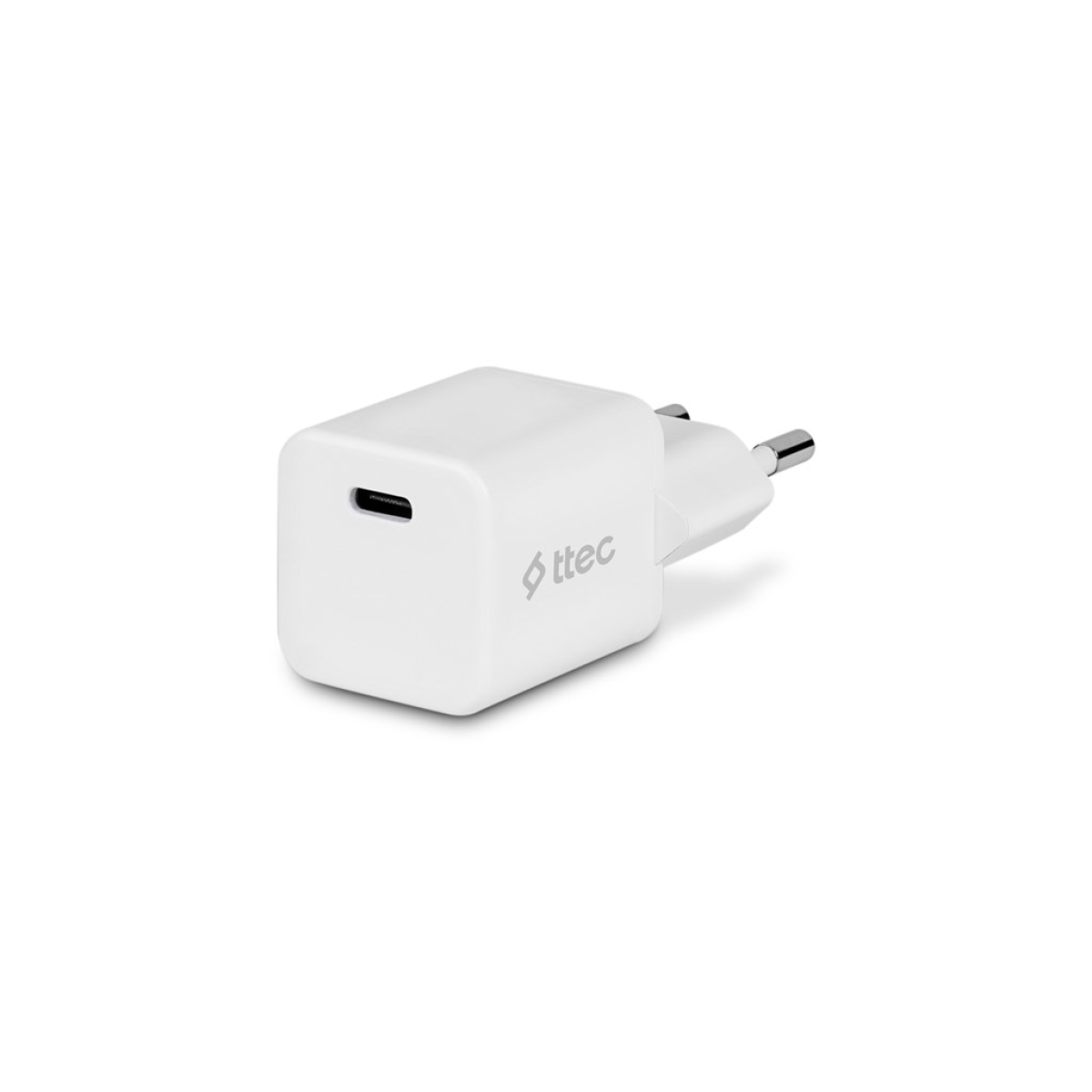 ttec SmartCharger™ PD USB-C 20W Ταχυφορτιστής Ταξιδιού με καλώδιο Type-C - Image 2