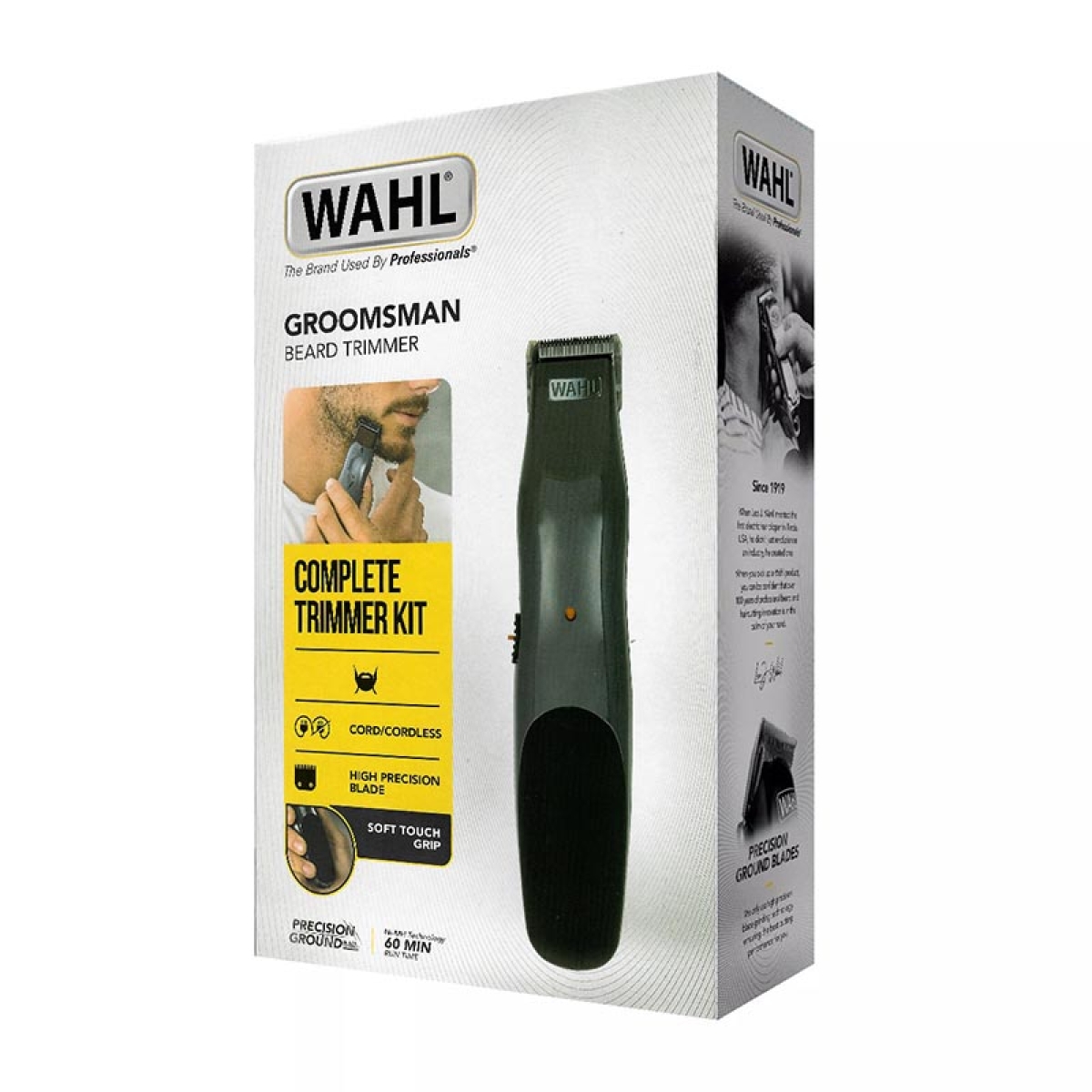 WAHL Groomsman Τρίμερ Ρεύματος και Επαναφορτιζόμενο Μεταλλικό - Image 2