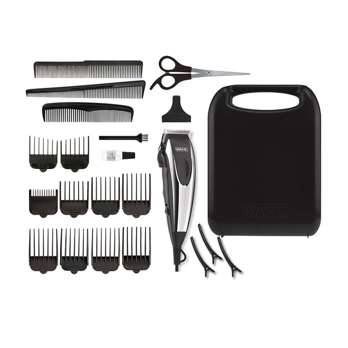 WAHL Home Pro Kit Κουρευτική Μηχανή Ρεύματος Ασημί - Image 3