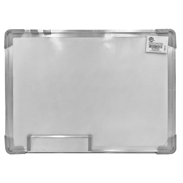 Πίνακας Λευκός Αλουμινίου Μαγνητικός 40x30cm JustNote 701319 - 1 τμχ