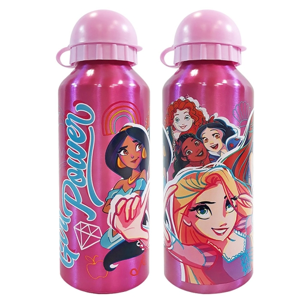 Παγούρι Αλουμινίου Princess 21x6,5cm   500ml Disney 839443 - 1 τμχ
