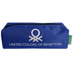 Κασετίνα Μπλε United Colors of Benetton 20x6cm Benetton 1015F-9306B - 1 τμχ