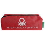 Κασετίνα Κόκκινη United Colors of Benetton 20x6cm Benetton 1015F-9306R - 1 τμχ
