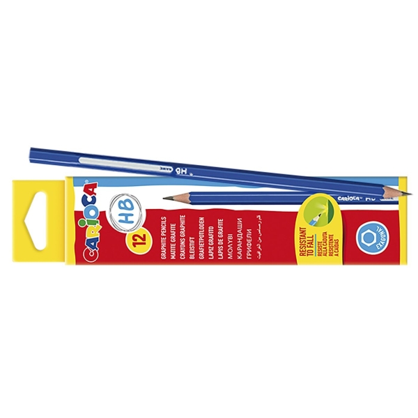 Μολύβια Carioca HB πακ=12τεμ No:HB Carioca 42798 - 1 τμχ