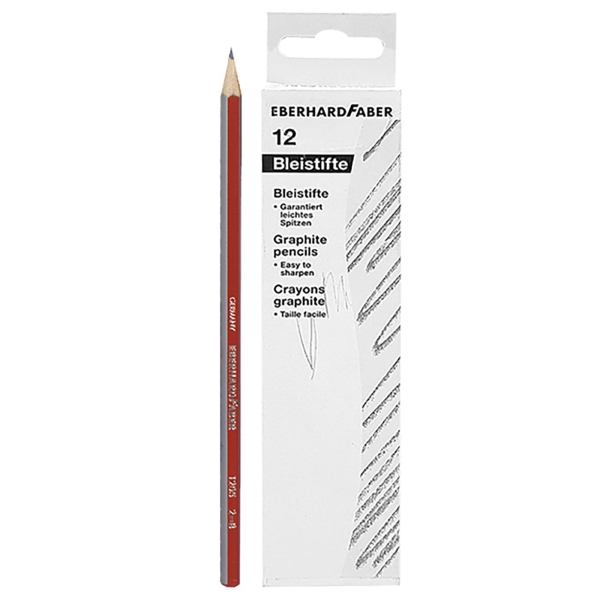 Μολύβι Ριγέ No2=β πακ=12τεμ Νο:2=B Faber 5116-01 - 1 τμχ