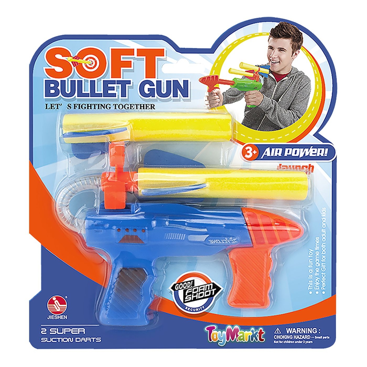 Όπλο με Μαλακά Βέλη 22x24x3cm ToyMarkt 88843 - Image 2