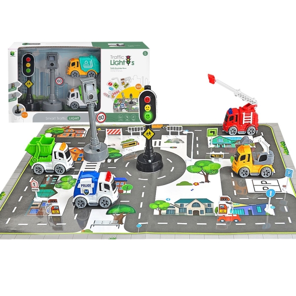 Φωτεινοί Σηματοδότες Μπαταρίας 36x20x6cm ToyMarkt 88862 - 1 τμχ