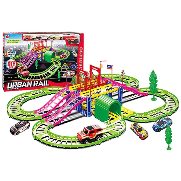 Αυτοκινητόδρομος με Γέφυρα Urban Rail 43x28x7cm ToyMarkt 88866 - 1 τμχ