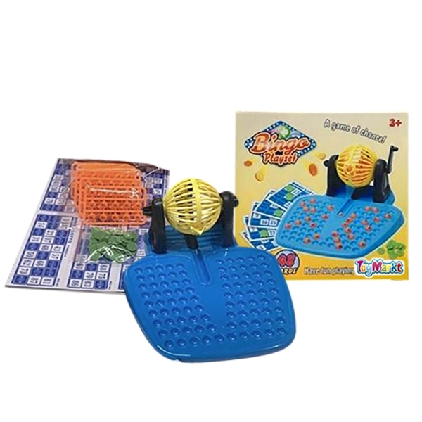 Bingo με Καρτέλες & Νούμερα 24x23x10cm ToyMarkt 891748 - 1 τμχ