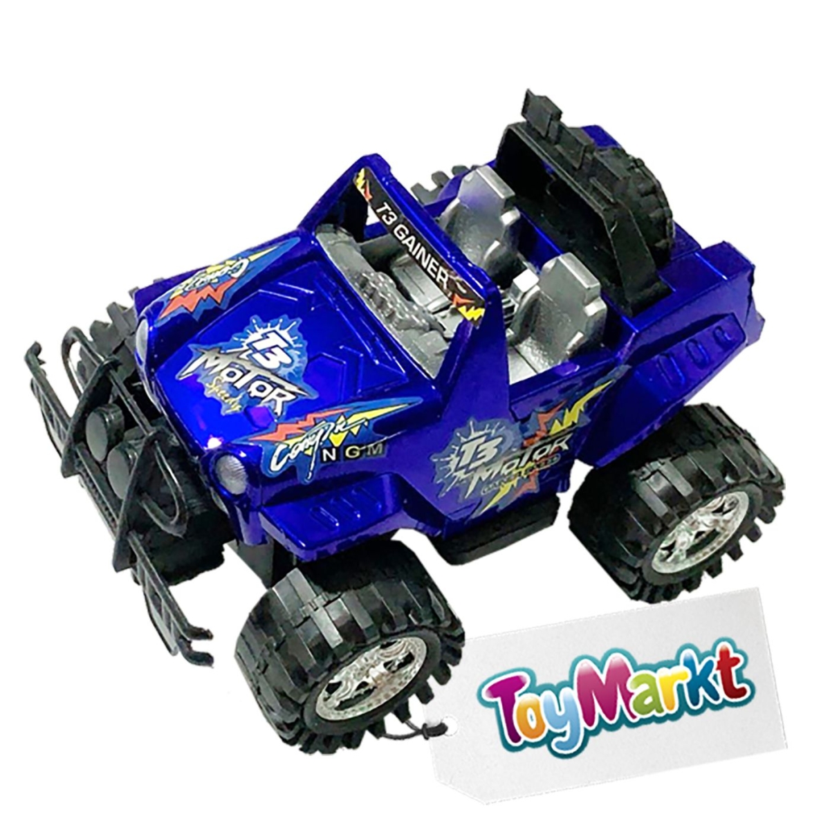 Ανοιχτό Τζιπάκι Friction 19cm 22x13x17cm ToyMarkt 902179 - 1 τμχ - Image 2