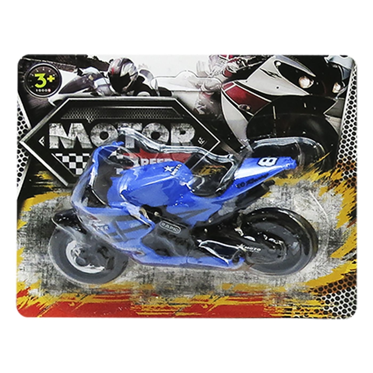 Καρτέλα 1 τεμ Μοτοσυκλέτα Free Wheels 14x12cm ToyMarkt 912770 - 1 τμχ - Image 2