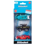 Σετ 3 τεμ Μεταλλικά Οχήματα Free Wheels 21x9cm ToyMarkt 913103 - 1 τμχ - Image 2