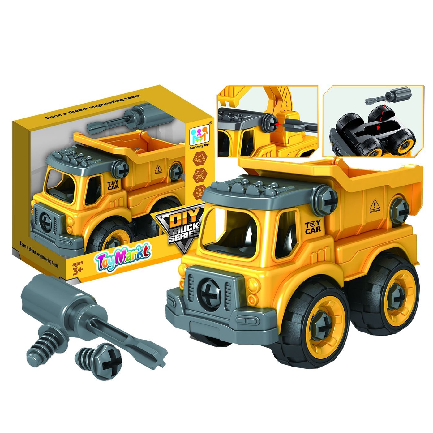 Ανατρεπόμενο Free Wheels & Κατσαβίδι 15X14X10Cm Toymarkt 913366 - 1 Τμχ