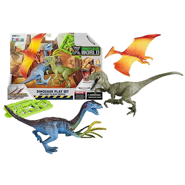 Δεινόσαυροι Κουτί Dinosaur World 24x17x6cm ToyMarkt 913387 - 1 τμχ