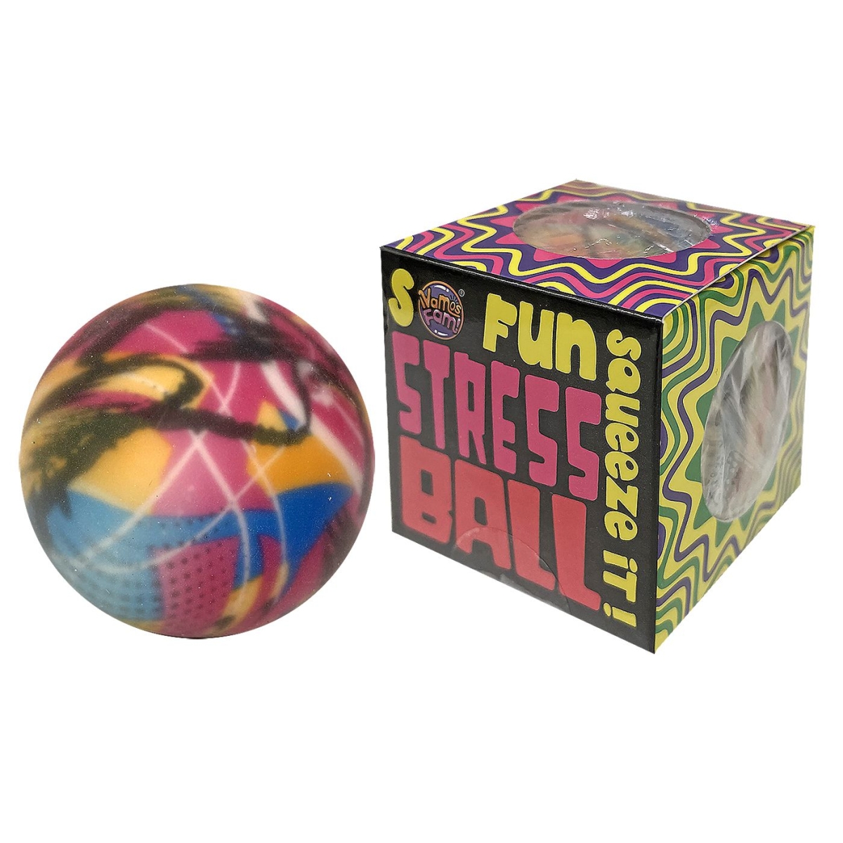 Stress Ball σε Κουτάκι ø6,5cm ToyMarkt 913393 - 1 τμχ - Image 2
