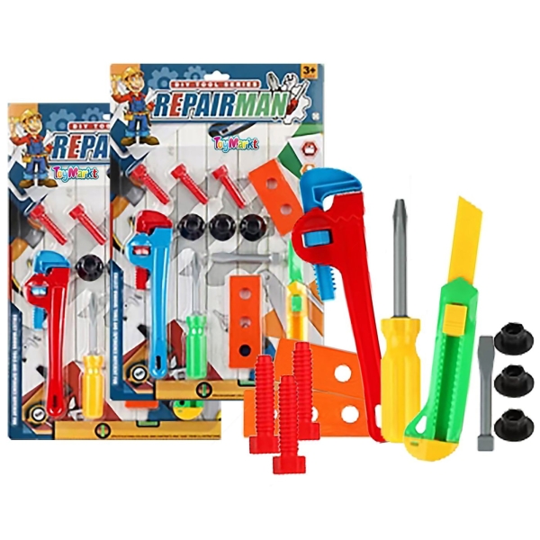 Εργαλεία σε Καρτέλα Repairman 41x26x2cm ToyMarkt 913412 - 1 τμχ