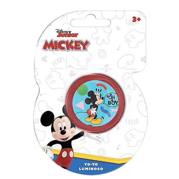Yoyo (γιογιό) με φως Mickey 13x9cm Disney - 1 τμχ