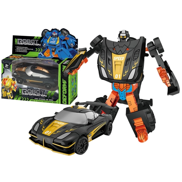 Robot-Όχημα 2 σε 1 σε Κουτί 15x15x6cm ToyMarkt 913545 - 1 τμχ