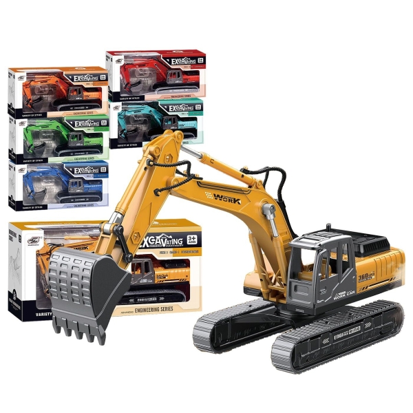 Ερπυστριοφόρο Εκσκαφέας Free Wheels 24x12x7cm ToyMarkt 913566 - 1 τμχ