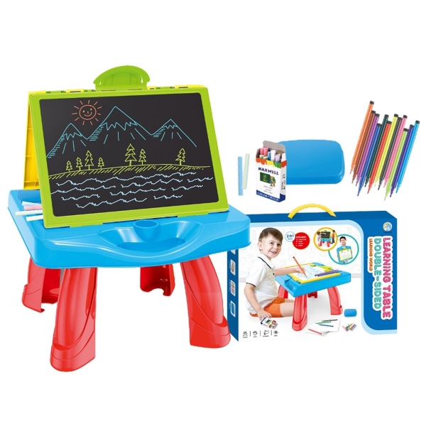 Εκπαιδευτικός Πίνακας 2 Όψεων - Τραπέζι 47x35x7cm ToyMarkt 913601 - 1 τμχ