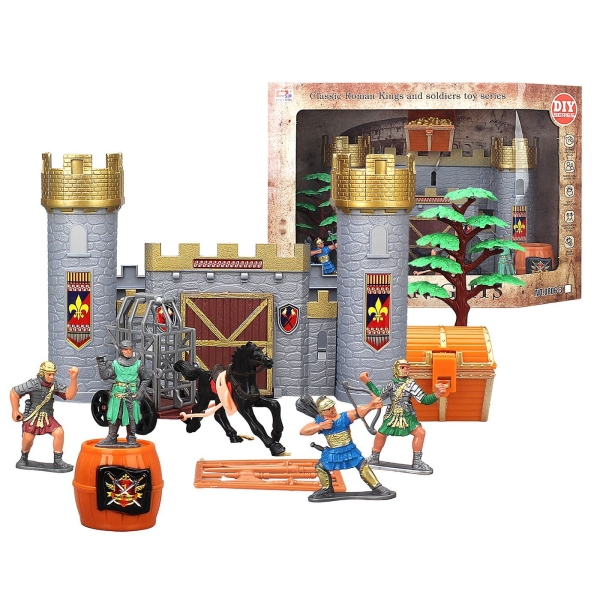 Κάστρο με Ιππότες 36x25x14cm ToyMarkt 913656 - 1 τμχ