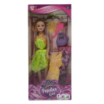 Κούκλα Popular Girl & Αξεσουάρ & Φορέματα 32x14x5cm ToyMarkt 922072 - 1 τμχ - Image 2