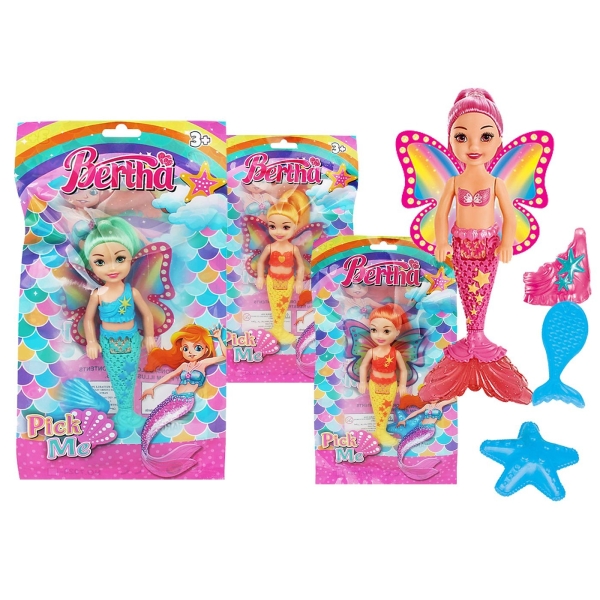 Γοργόνα Πεταλούδα 16cm 25x13x2cm ToyMarkt 922114 - 1 τμχ