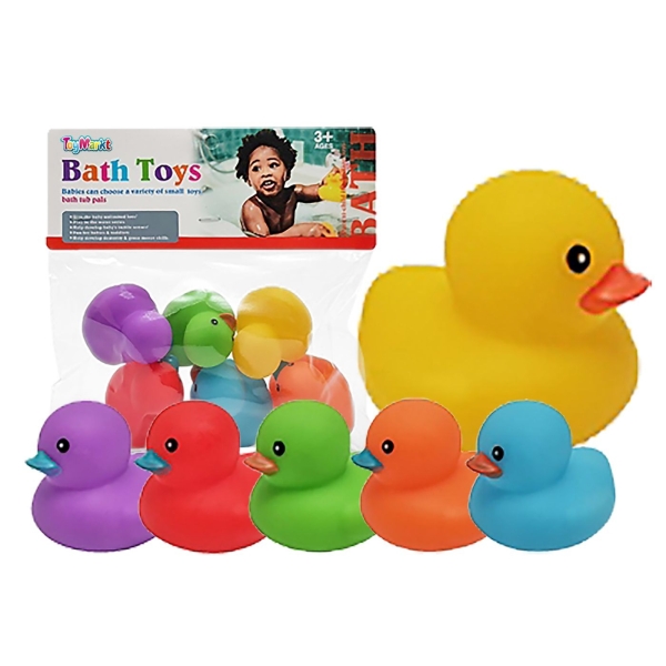 Παπάκια 6 τεμ Παιχνίδι Μπάνιου 20x18x4cm ToyMarkt 941112 - 1 τμχ