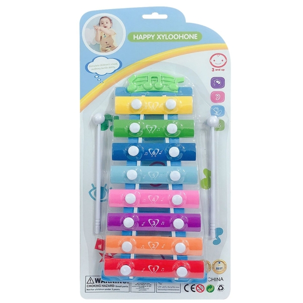 Ξυλόφωνο σε Καρτέλα 39x19x3cm ToyMarkt 96132 - 1 τμχ