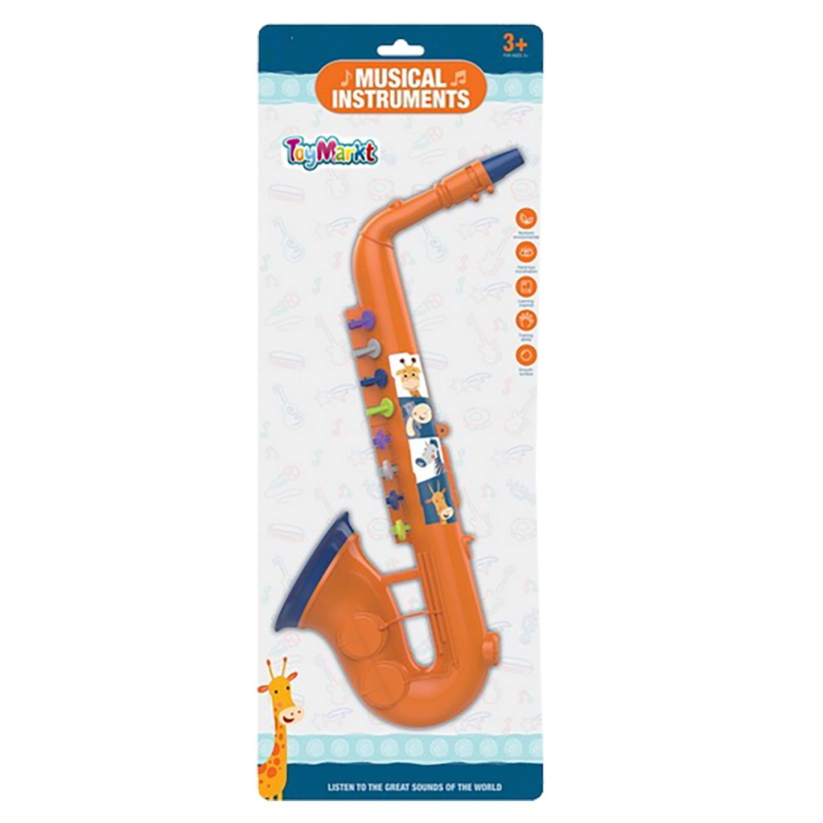 Σαξόφωνο σε Καρτέλα 18x50cm ToyMarkt 96149 - 1 τμχ - Image 2