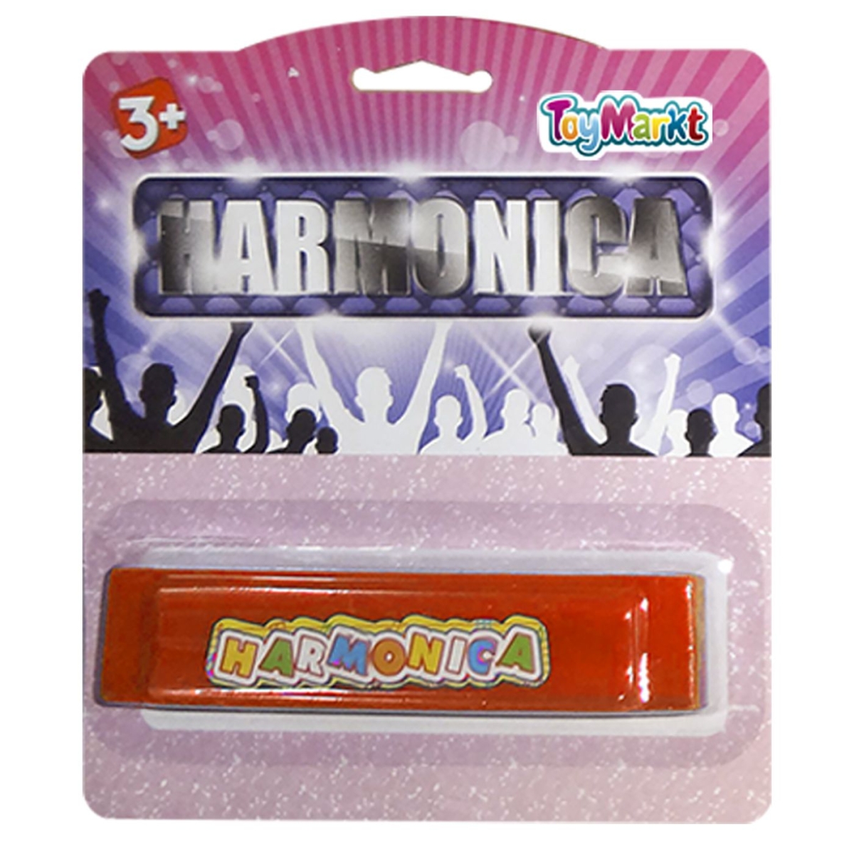 Φυσαρμόνικα 13cm σε Καρτέλα 18x16cm ToyMarkt 96114 - 1 τμχ - Image 2