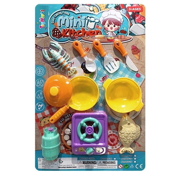 Κουζινικά Καρτέλα Γκαζιέρα 43x28cm ToyMarkt 971252 - 1 τμχ
