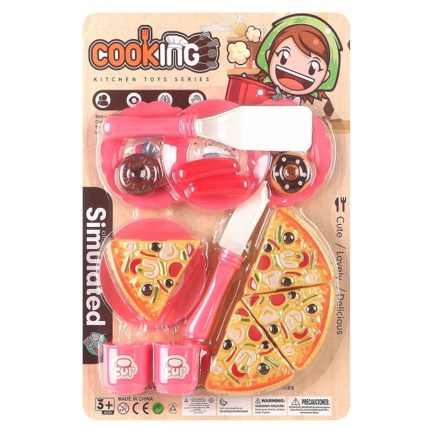 Καρτέλα Cooking Πίτσα 38x26cm ToyMarkt 971281 - 1 τμχ