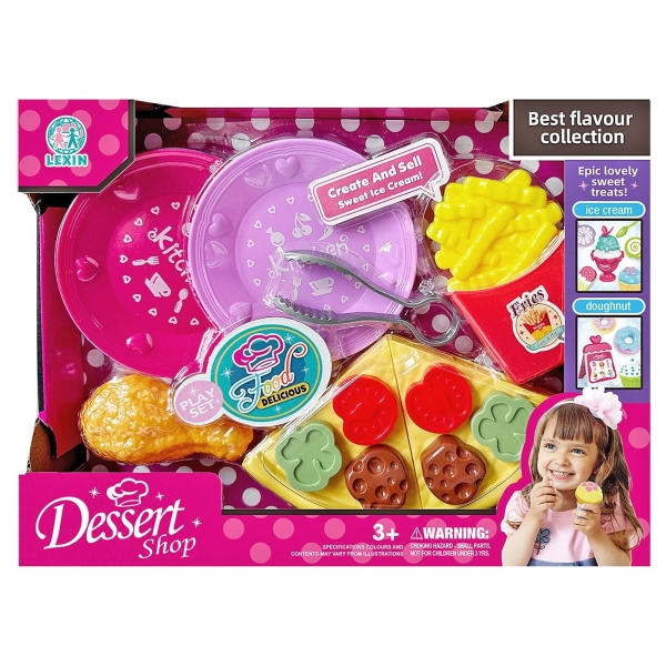 Dessert Shop Πίτσα & Πατάτες 27x20x4cm ToyMarkt 971285 - 1 τμχ