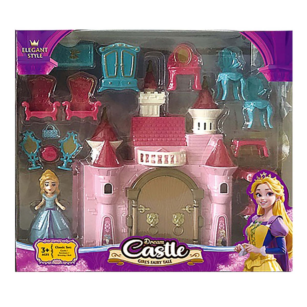 Κάστρο Dream Castle 27x25x6cm ToyMarkt 971331 - 1 τμχ - Image 2