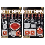 Κουζινικα νέο σετ σε Καρτέλα 43x31x4cm ToyMarkt 971344 - 1 τμχ