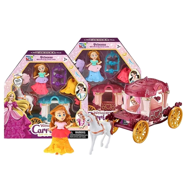 Μίνι Άμαξα Πολύγωνο Κουτί 20x20x7cm ToyMarkt 971349 - 1 τμχ