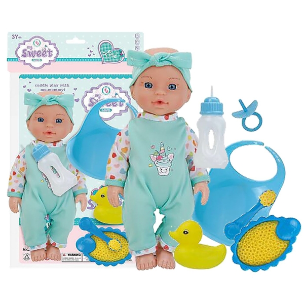 Μωρό 28cm & Αξεσουάρ σε Σακούλα 21x37x7cm ToyMarkt 98242 - 1 τμχ