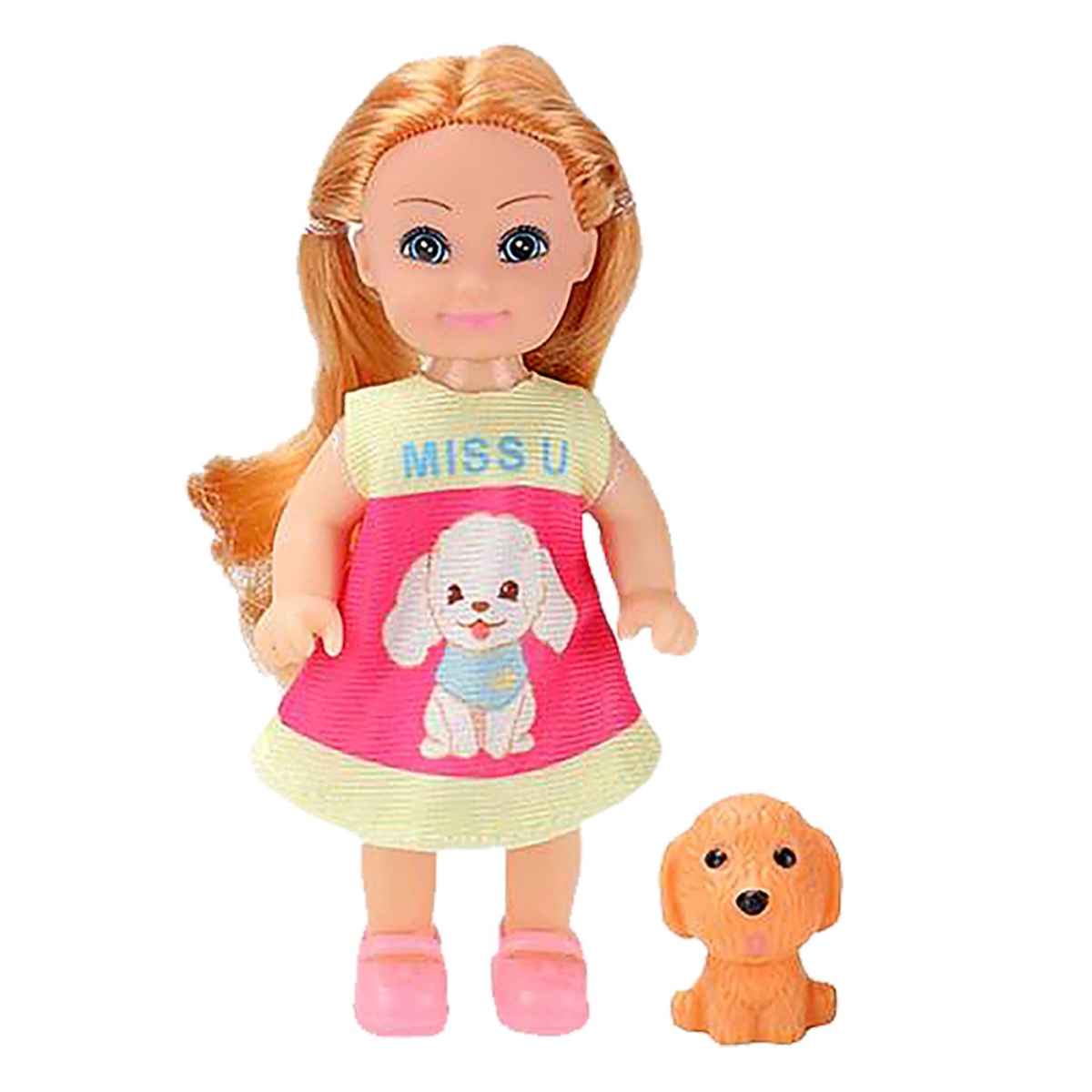 Κούκλα 11cm & Ζωάκι pet 16x8x4cm ToyMarkt 98249 - 1 τμχ - Image 2