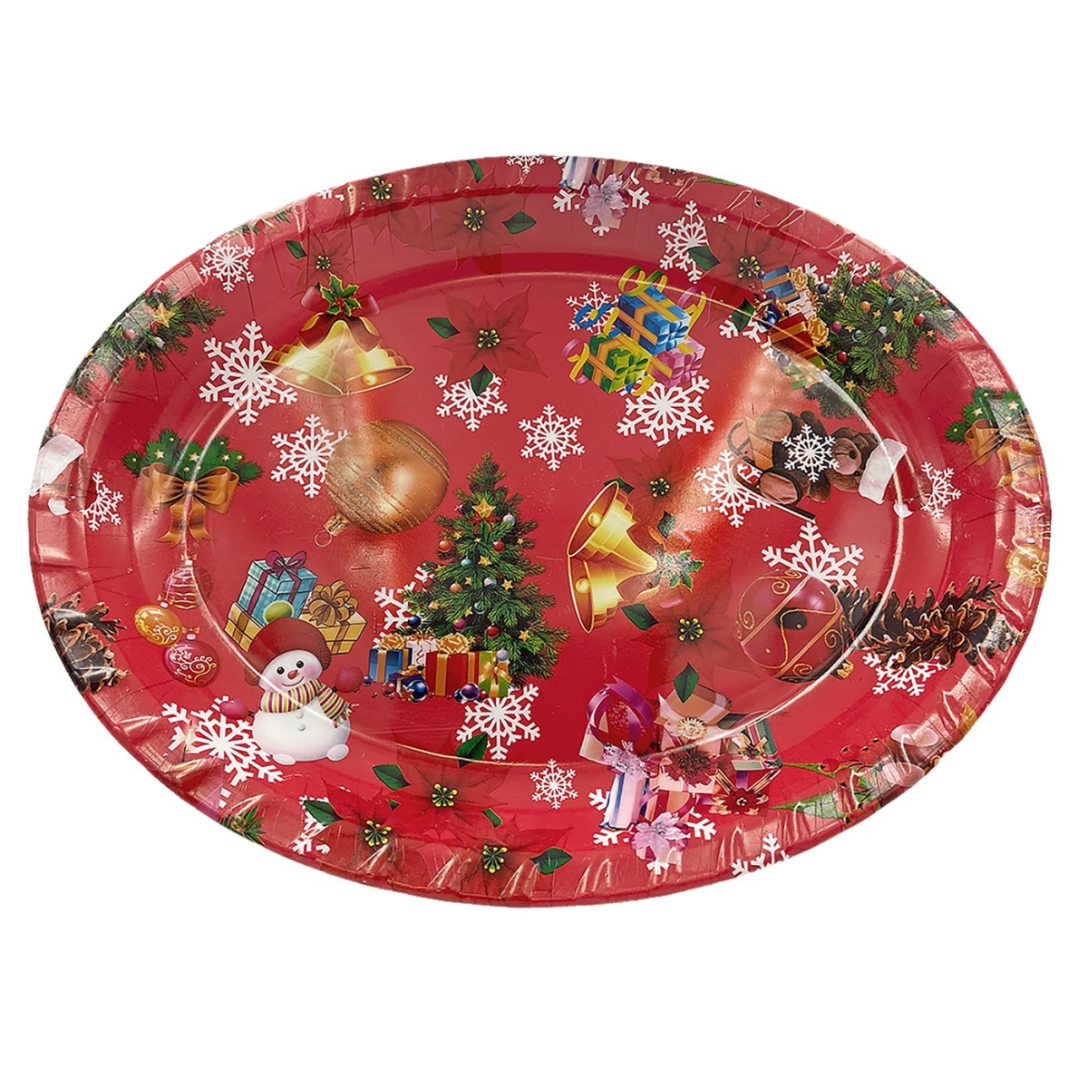 Δίσκος Χριστουγέννων Οβάλ 40x31cm Xmasfest 1131286 - Image 2