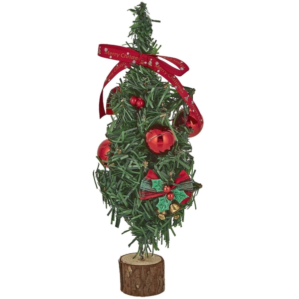 Δεντράκι Χριστουγέννων Στολισμένο 26cm Xmasfest 1132815 - 1 τμχ