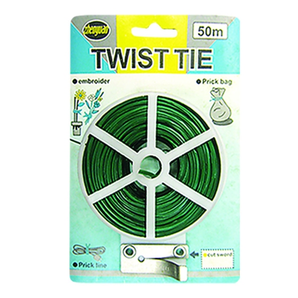 Σύρμα Κήπου Πλαστικοποιημένο 50m Homie 116199 - 1 τμχ