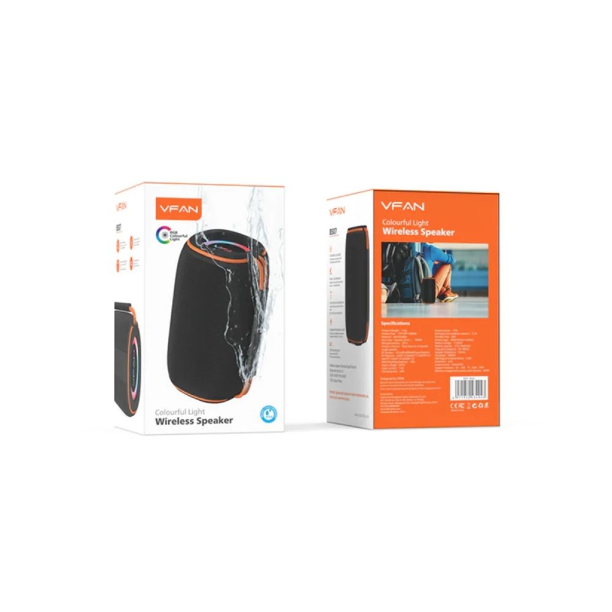 Αδιάβροχο Bluetooth Ηχείο 15W VFAN BS07 – Μαύρο