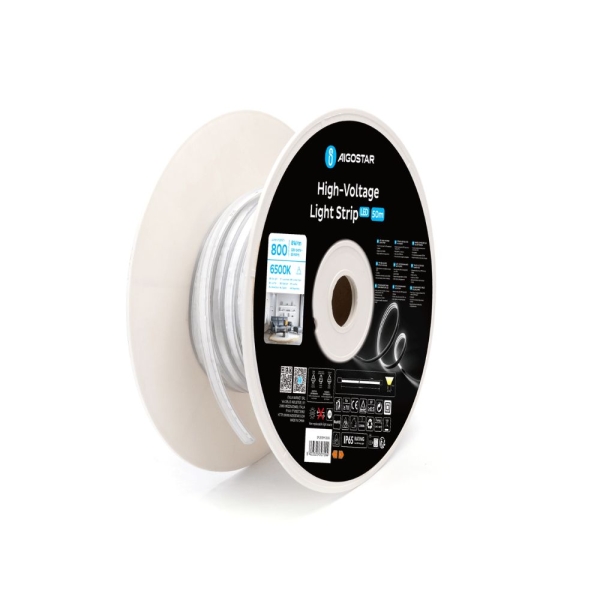 Aigostar Ταινία LED Neon 50m – 230V / 8W/m / 6500K / IP65